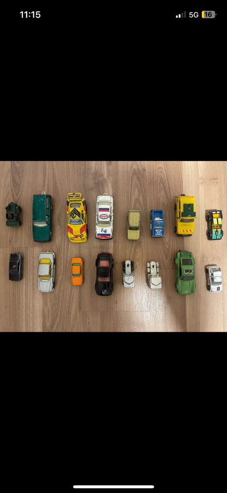 Matchbox Autos 70/80 Jahren in Kalkar