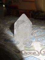 Bergkristall Quartz Spitze Kristall Bergkristallspitze 91g Mitte - Wedding Vorschau