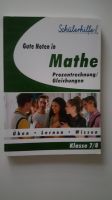 Schülerhilfe "Gute Noten in Mathe Prozentrechnung / Gleichungen" Sachsen-Anhalt - Seegebiet Mansfelder Land Vorschau