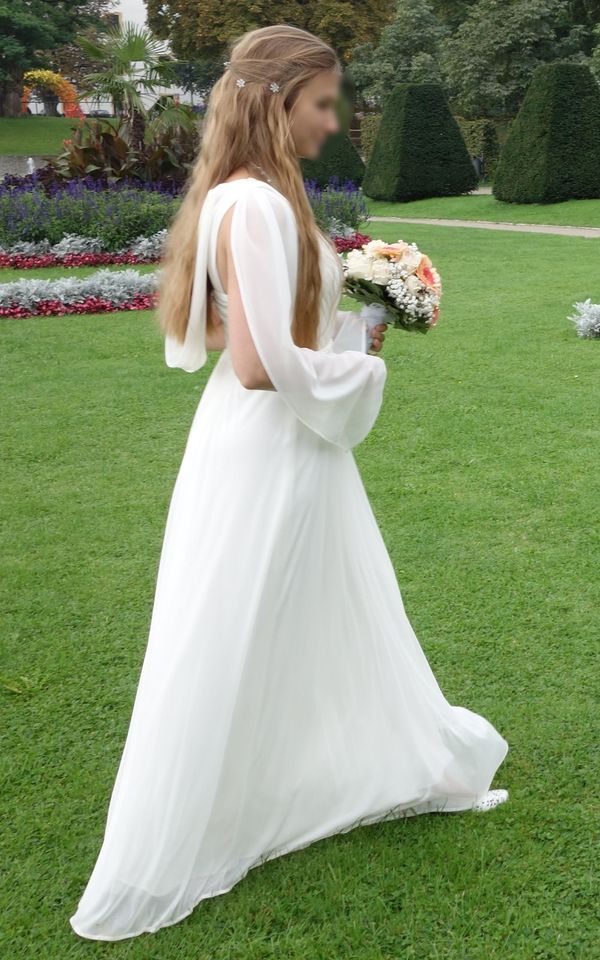 Hochzeitskleid • Elfenkleid • weißes Kleid in Ruderatshofen