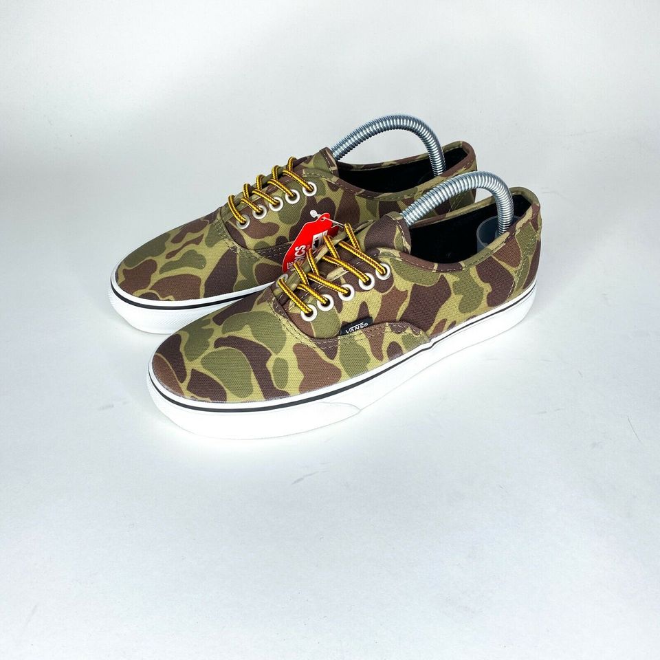 Vans Authentic Low Gr.39 Waxed Canvas Camouflage Skate in Gronau (Westfalen)