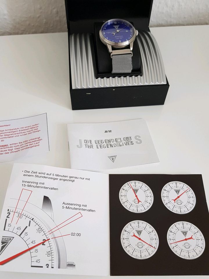 Junkers Monotimer 6466-3 Automatik Limited Edition Herrenuhr in Hannover