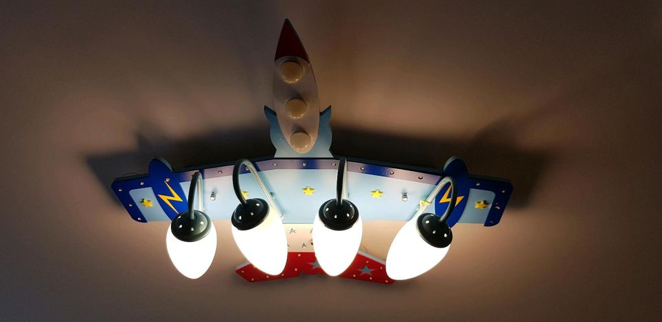 Deckenlampe für Kinder, Flugzeug in München