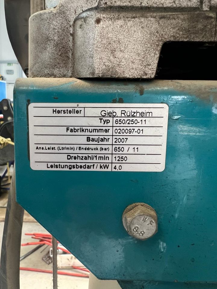 Werkstattkompressor Gieb in Schopfloch