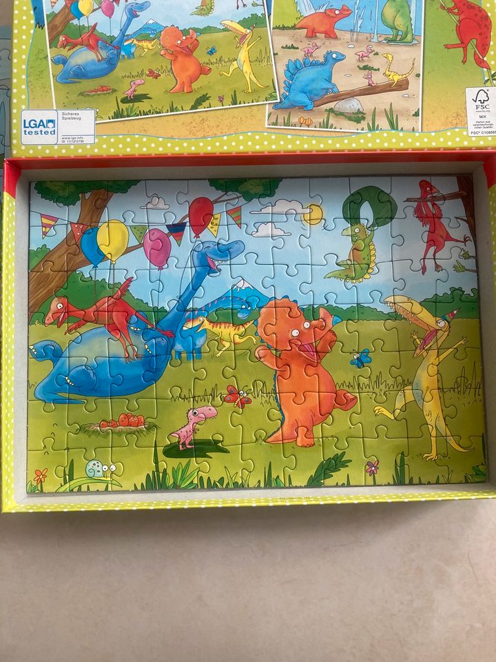 2 Kinder Puzzle (6 Jahre - 77 Teile) in Jettingen