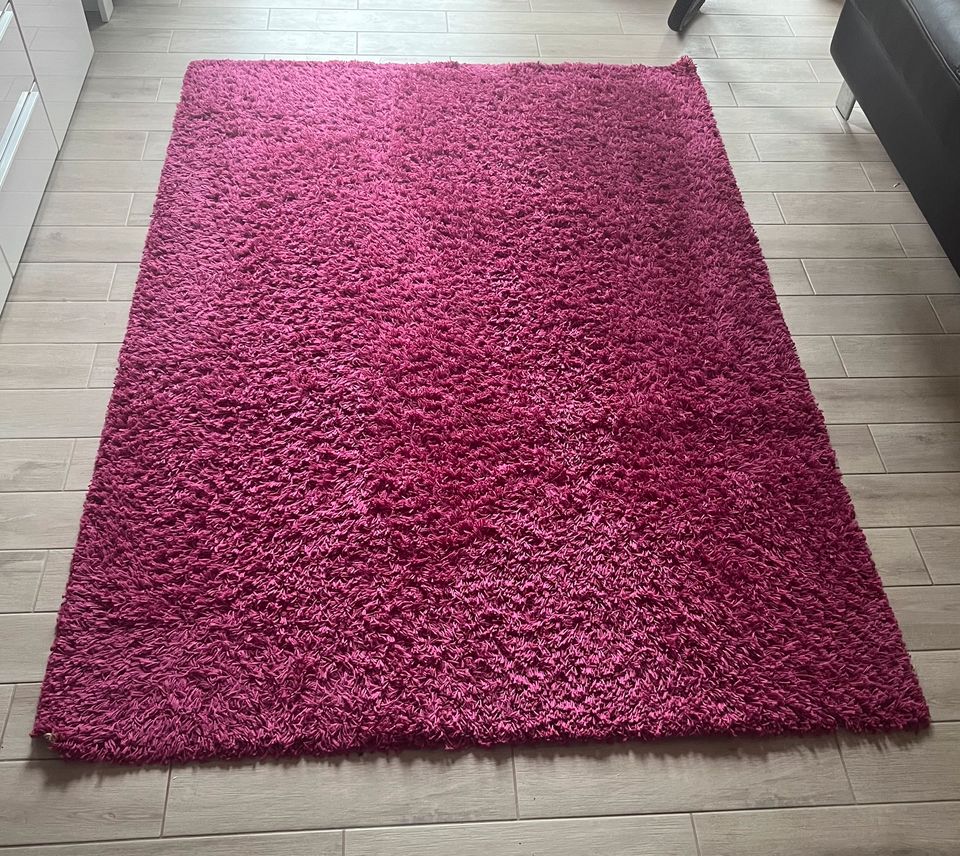 Langflor Teppich Ikea, pink, 133x195 cm in Berlin