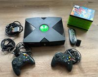 Xbox ( PAL ) inkl. 2 Controller, Fernbedienung und 10 Spielen Bochum - Bochum-Ost Vorschau