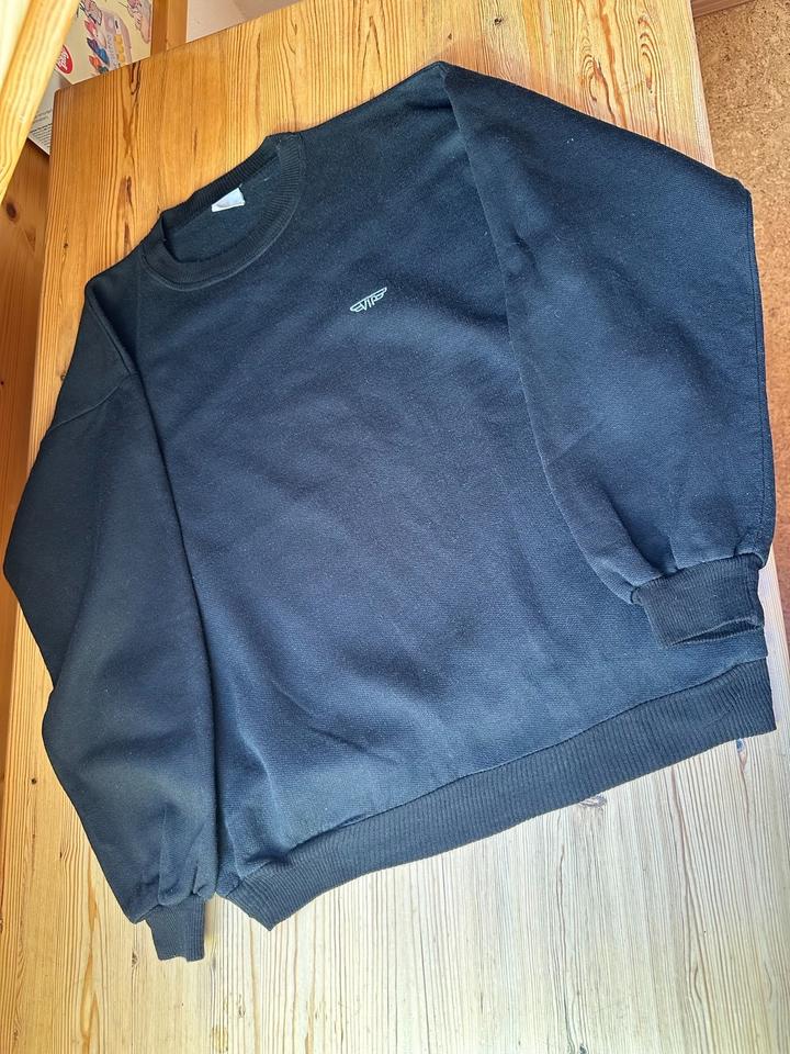 Herrenpullover, Sweat,  Gr. M/L, schwarz, von LINEA SPORTA in Villingendorf