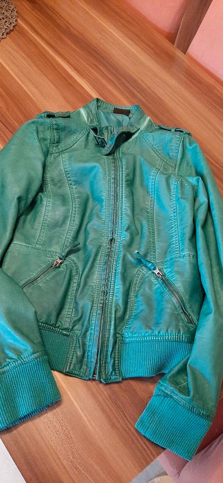 Vintage Damen Jacke Kunstleder in Weil am Rhein