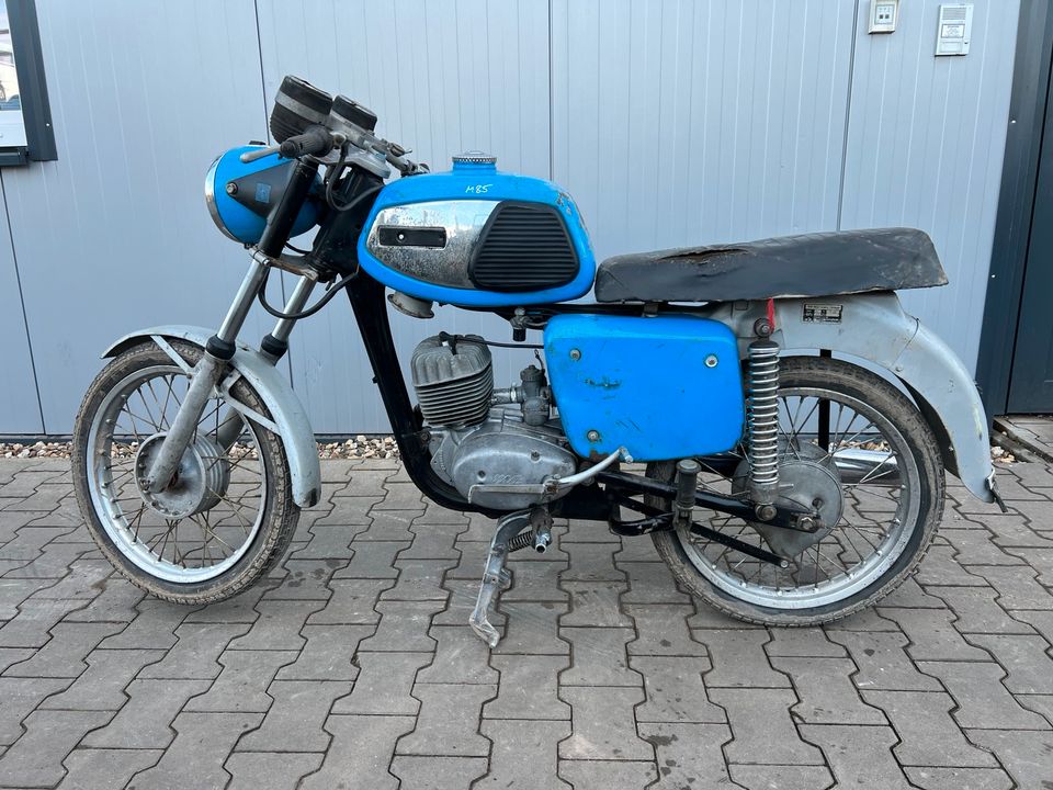 MZ TS125 TS 125 1981 Motorrad DDR ETS 150 250 M85 in Osterweddingen
