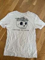 Weißes T-Shirt mit Totenkopf Herren Bayern - Ansbach Vorschau