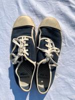 Original Lacoste Chucks blau weiß Gr.36 Vintage Hessen - Kaufungen Vorschau