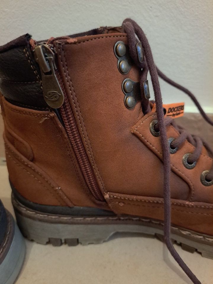 Winterstiefel DOCKERS braun Gr. 41 NEUWERTIG in Rellingen