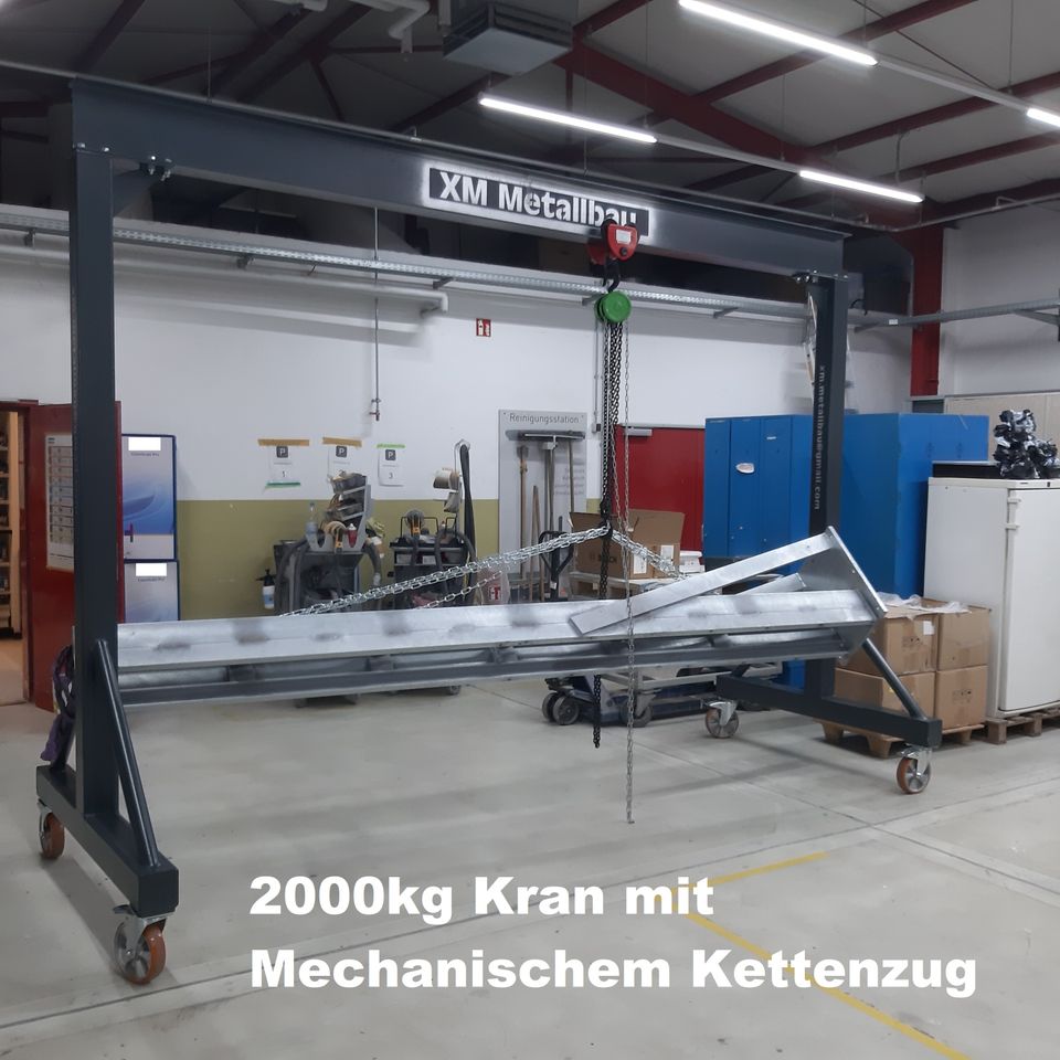 Portalkran Zerlegbar Mobil Kran Bockkran Heben Reparatur Boot in Stuttgart