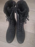 Damen Schuhe Stiefel gefüttert schwarz Gr. 42 neuwertig Baden-Württemberg - Endingen Vorschau