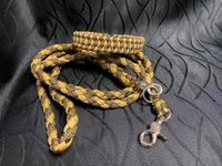 Paracord Halsband 38 cm m.passender Leine 200 cm Berlin - Reinickendorf Vorschau