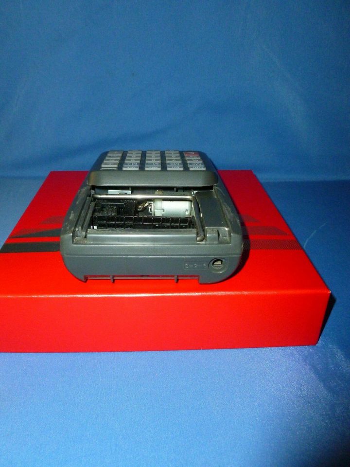 1 original Casio Printtaschenrechner mit Rollenhalter von 1990* in Schopfheim