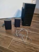 Samsung Subwoofer und 2 Boxen Lautsprecher Musik TV Niedersachsen - Lengerich Vorschau