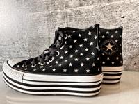 Converse plateau Sterne high Sneaker gr37 Pankow - Weissensee Vorschau
