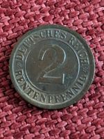 alte 2 Rentenpfennig Münze 1924 Deutsches Reich Hessen - Braunfels Vorschau