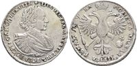 Rubel Silber Peter der Große 1721 R !! mit Künker Los-Nr Hessen - Erbach Vorschau