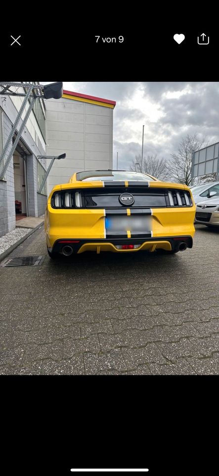 Ford Mustang GT 5.0 V8 Ti-VCT Grail Abgasanlage gelb in Bad Liebenzell