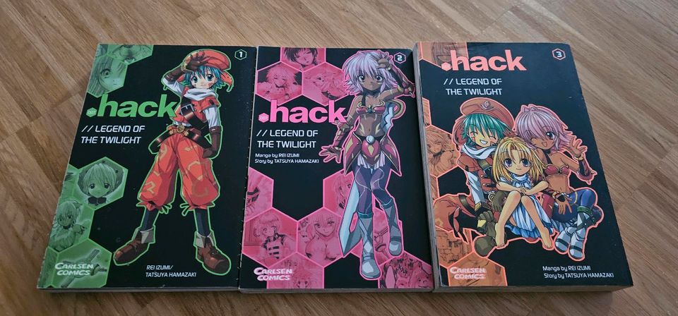 .hack //Legend of the Twilight, Band 1-3 (Manga) in Aachen