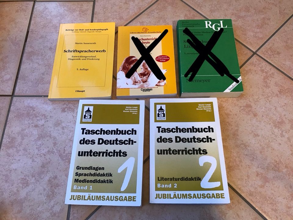 Set: Taschenbuch des Deutschunterrichts, Band 1 und 2, 2003 in Moers