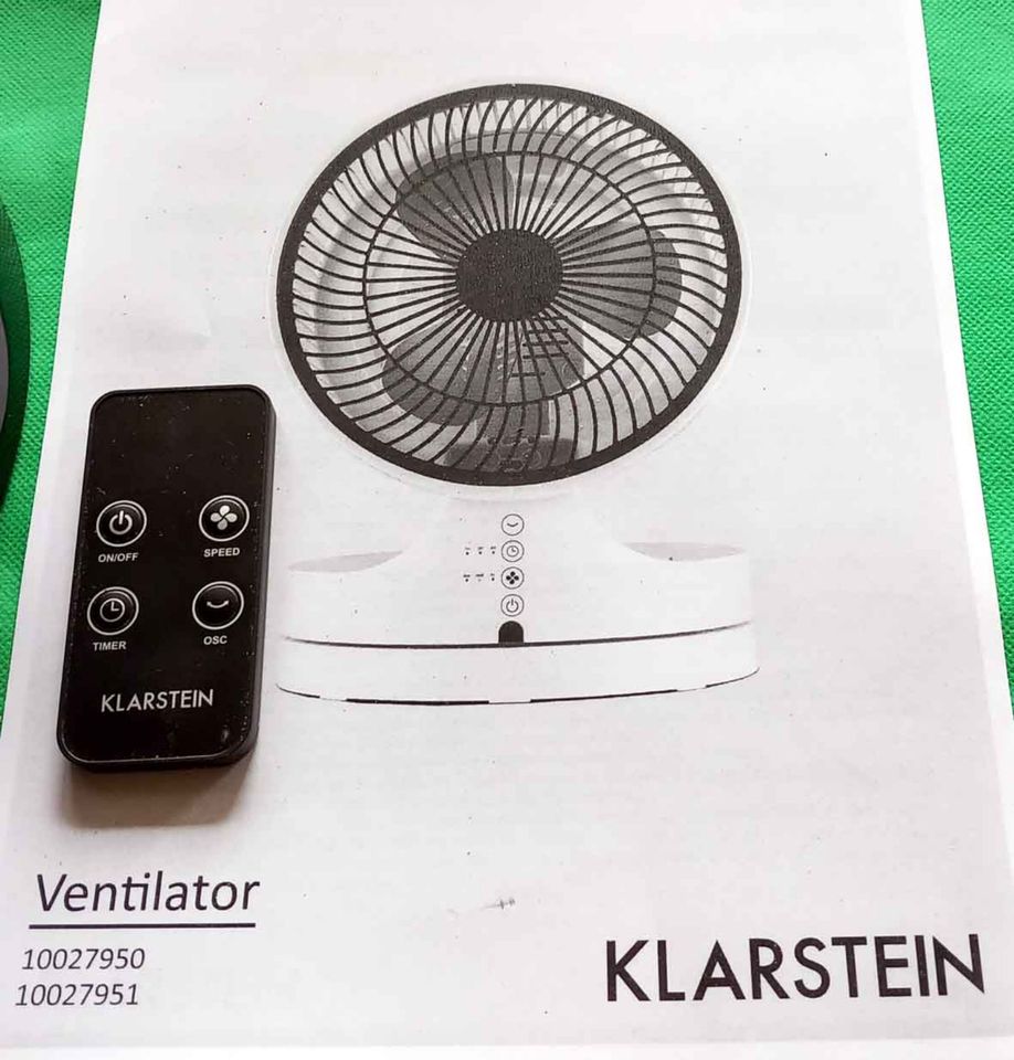 Klarstein Ventilator Bodenventilator mit FB Neuwertig in Köln