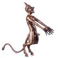 Bronzefigur Wiener Art Nackter Teufel  stehend Rheinland-Pfalz - Koblenz Vorschau