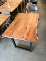 Esstisch Tisch + Massivholz Akazie +Echte Baumkante 112x80 cm Hessen - Marburg Vorschau