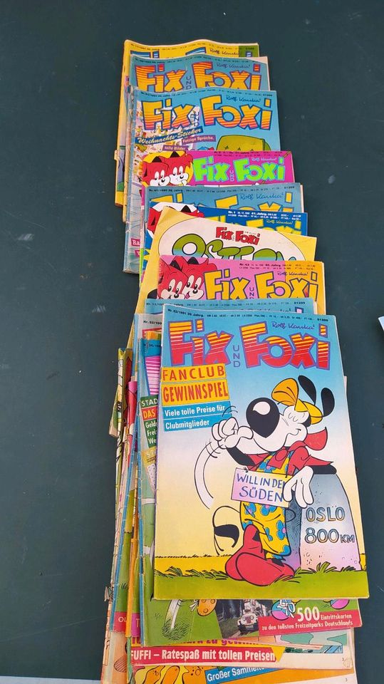 Fix und Foxi Hefte, Comics in Leipzig