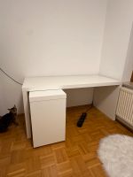 Weißen Schreibtisch mit Gebrauchspuren Bayern - Bad Reichenhall Vorschau