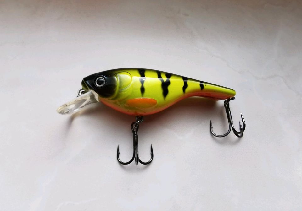 WESTIN FISHING Babybite SR 6,5 cm Crankbait Fire Perch Hardbait in Schöneiche bei Berlin