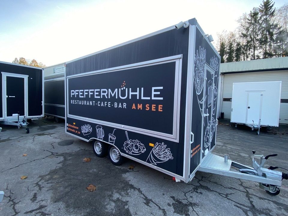 Imbisswagen Food Truck Foodtrailer Fischwagen Grillmobil NEU in Wülfrath