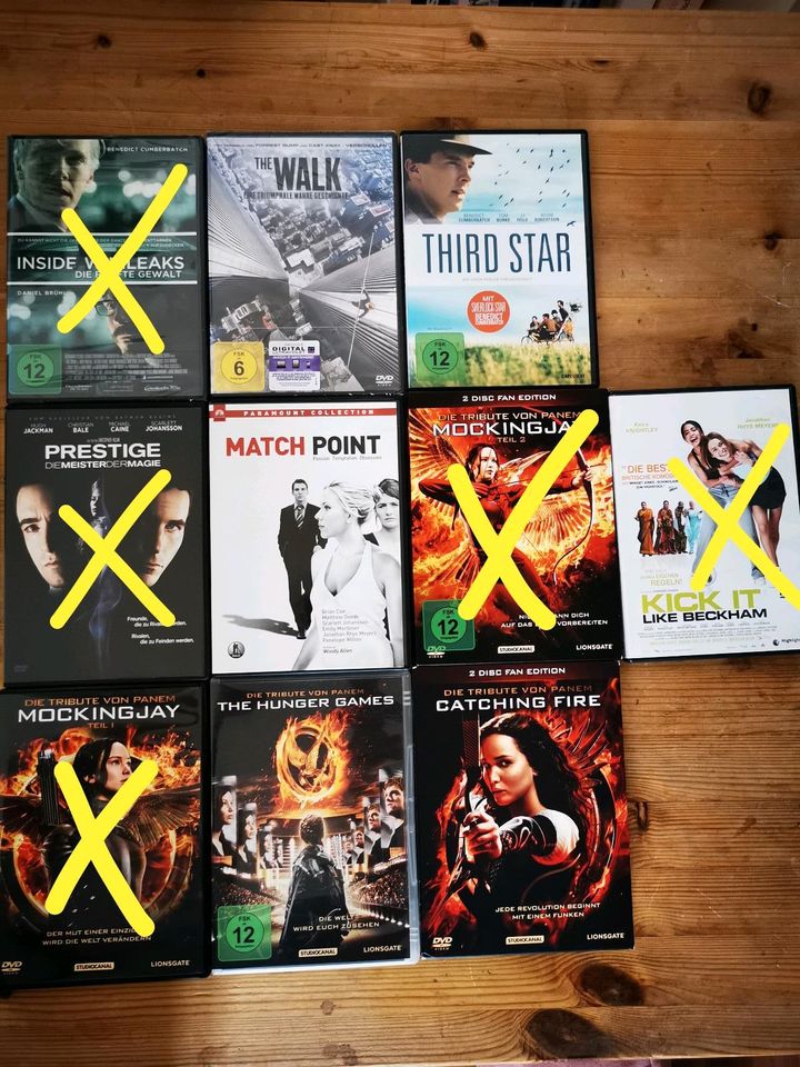 DVDs Panem Hungergames Third Star The Walk Match Point in Greifswald