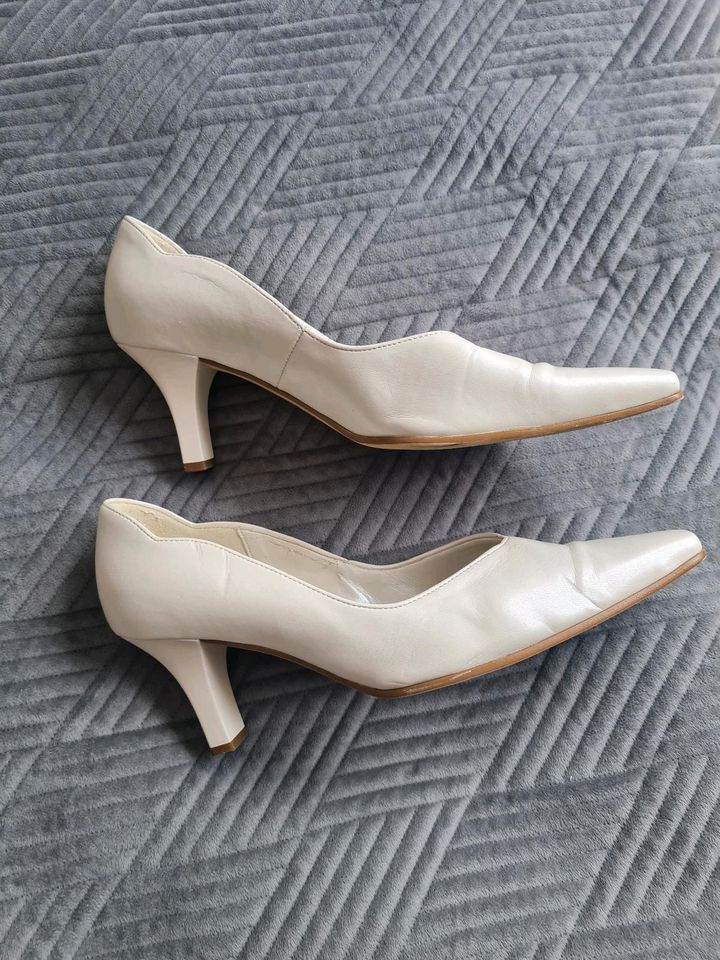 Gabor Pumps Hochzeitsschuhe creme, Perlmutt in Delmenhorst