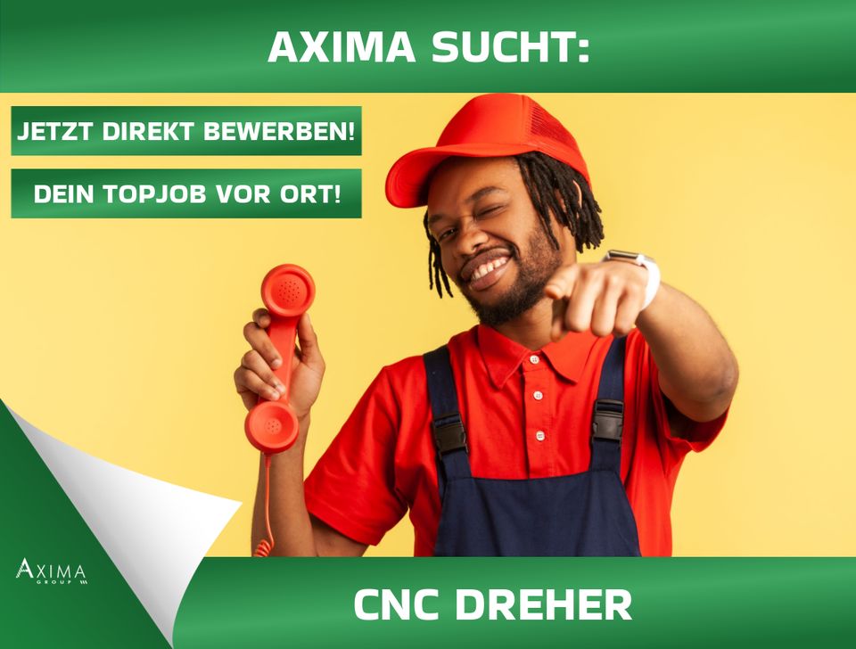 CNC Dreher (m/w/d) ab 18 Euro/Std. in Bad Oeynhausen