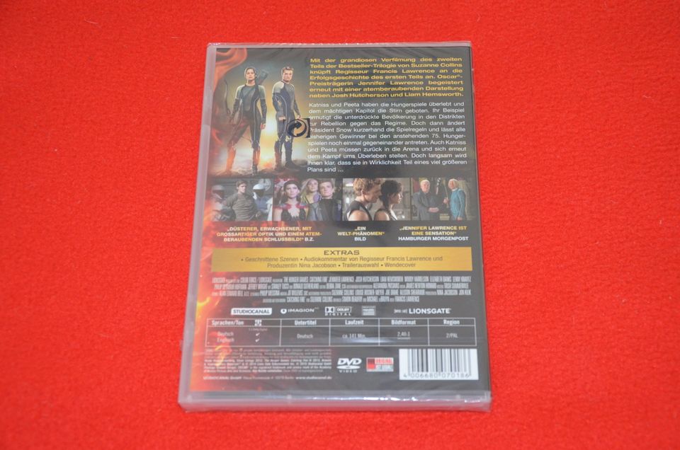 DVD - Die Tribute von Panem + Catching Fire + Film + Movie + NEU in Kissing