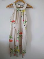 Satin Kleid 36 S H&M beige bunt geblümt Ärmellos Blumen Bayern - Reichertshofen Vorschau