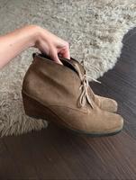 Gabor Schuhe Pumps 37.5 37 38 Braun Stiefelette Keilstiefelette Bayern - Senden Vorschau