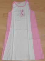 Kleid / Trägerkleid Gr. 128 weiß/ rosa Stretch Adessa Bochum - Bochum-Nord Vorschau