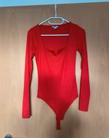 Roter Langarm-Body mit Ausschnitt - Gr. S Rheinland-Pfalz - Trier Vorschau