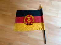 Originale DDR Fahne / Fensterfahne 75cmx54cm inkl. Mast Sachsen - Mittweida Vorschau