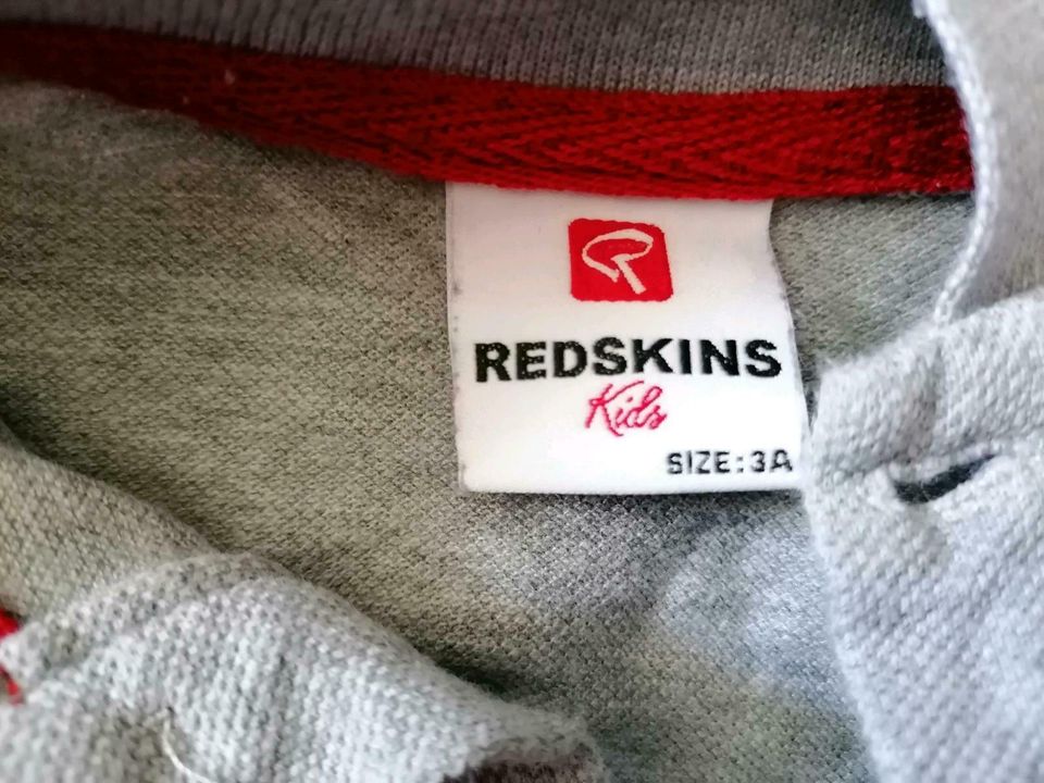 Redskins kids champions Oberteil Größe 3A /98 in Leipzig