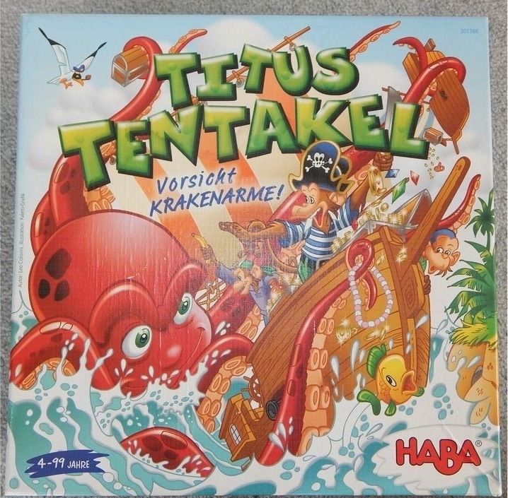 HABA TITUS TENTAKEL Spiel 3D-Aufbau ab 4 Jahre in Schneverdingen