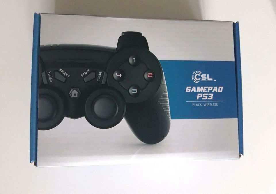 Gamepad CSL PS 3/ PC Controler. Wireless. in Flensburg