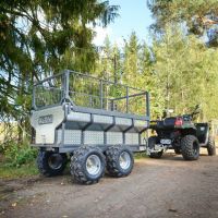 ATV-Anhänger 1420 kg mit elektrohydraulischem Kippanhänger Sachsen - Görlitz Vorschau