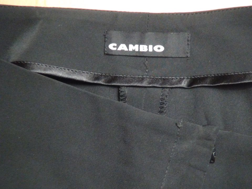 Cambio Dawn Damen Hose mit Spitze Gr. 40 schwarz in Schwerin