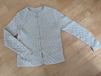 Strickjacke Wolljacke wollweiß silber glitzernd 158 152 164 32 34 Bayern - Schwabmünchen Vorschau